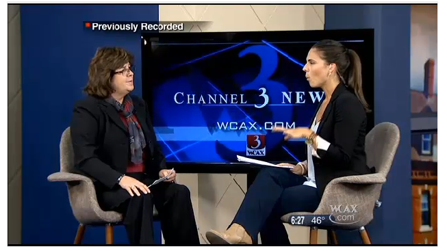 Heidi Clute on WCAX news