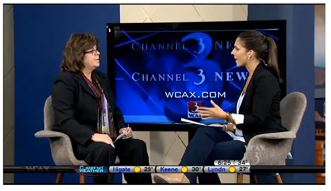 Heidi Clute on WCAX news