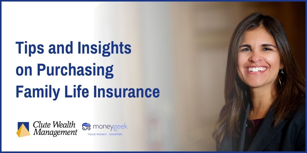 "Tips and Insights on Purchasing Family Life Insurance" Christina Ubl, co-owner of Clute Wealth Management, is pictured on the right.