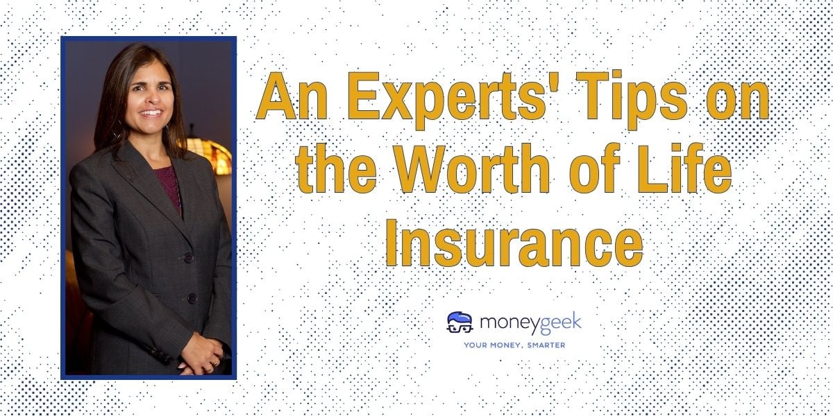 "An Experts' Tips on the Worth of Life Insurance." Christina Ubl, co-owner of Clute Wealth Management, shown in a photograph on the left.
